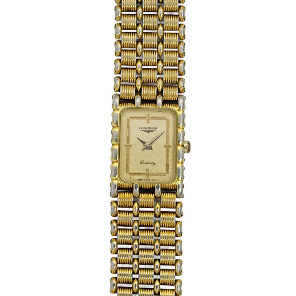 Longines Gold Plated Ladies Vintage 1980\'s Wrist Watch Quartz main image 8